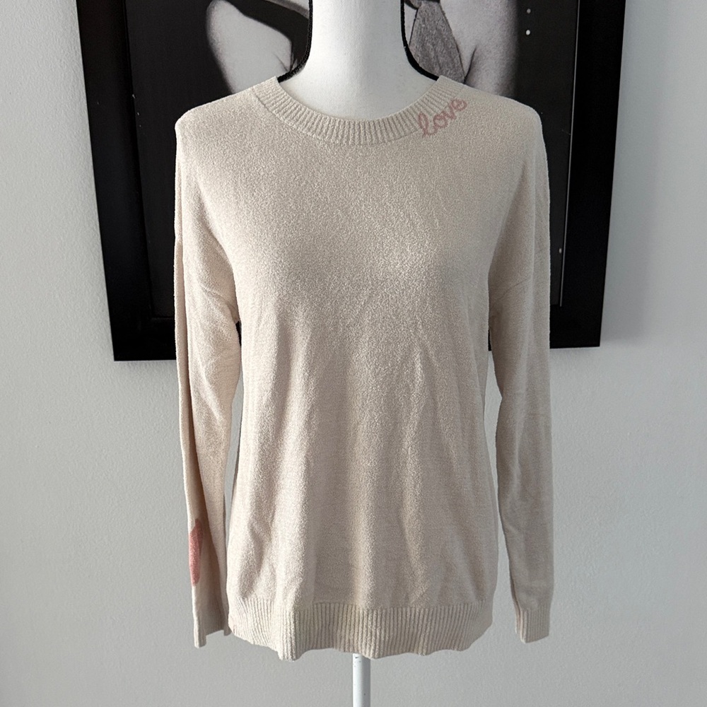 Barefoot dreams cozychic ultra lite love sweater extra small